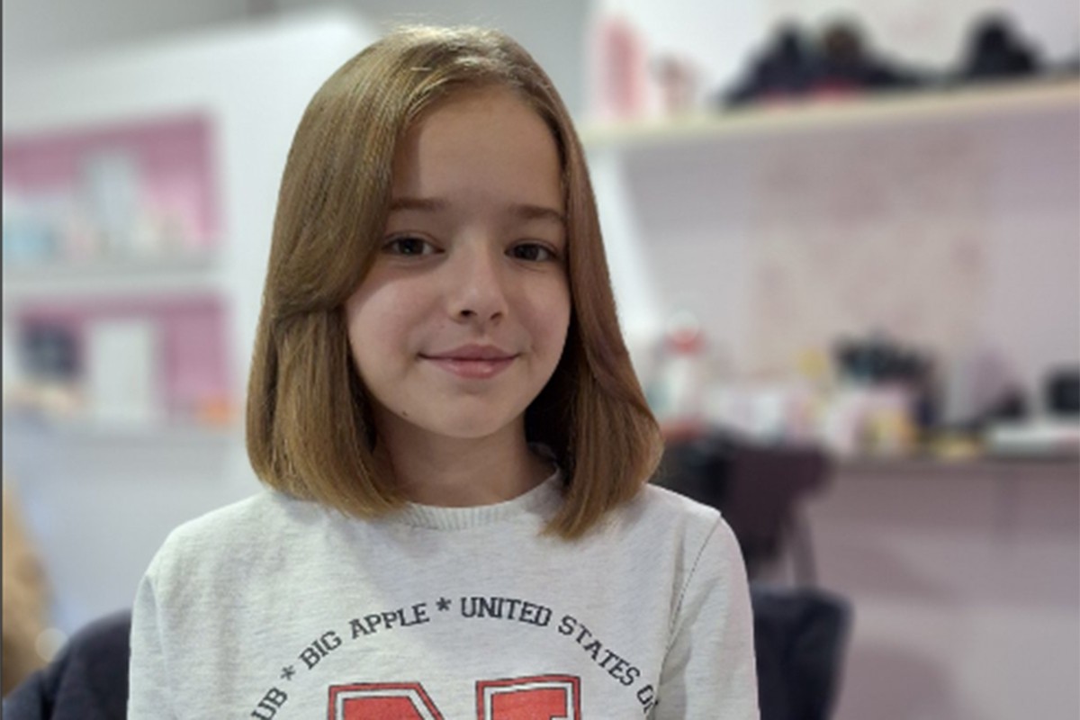 Djevojčica Andreana Bjelošević iz Doboja ponovo donirala kosu za osmijeh (FOTO)