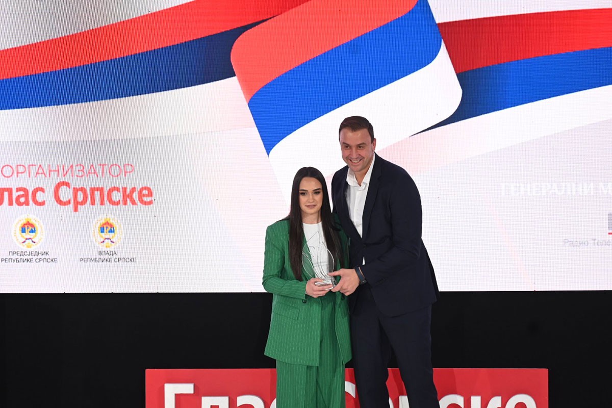 Sara Ćirković najbolja sportistkinja Republike Srpske (FOTO)