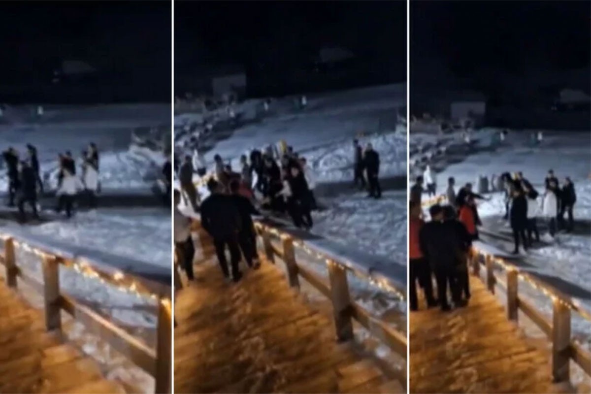Sukob na skijalištu: Potukli se Slovenci i Hrvati, ima povrijeđenih (VIDEO)
