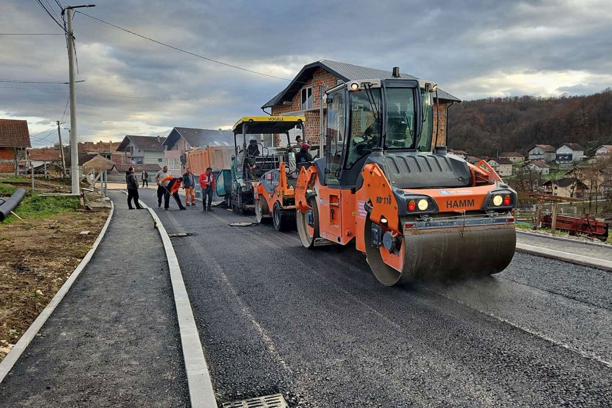 Završni radovi na putu ka Motikama, sutra obustava saobraćaja
