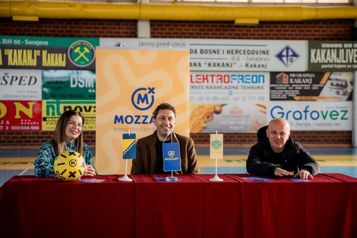 Počeo Novogodišnji turnir u malom nogometu "Mozzart Kakanj 2024"