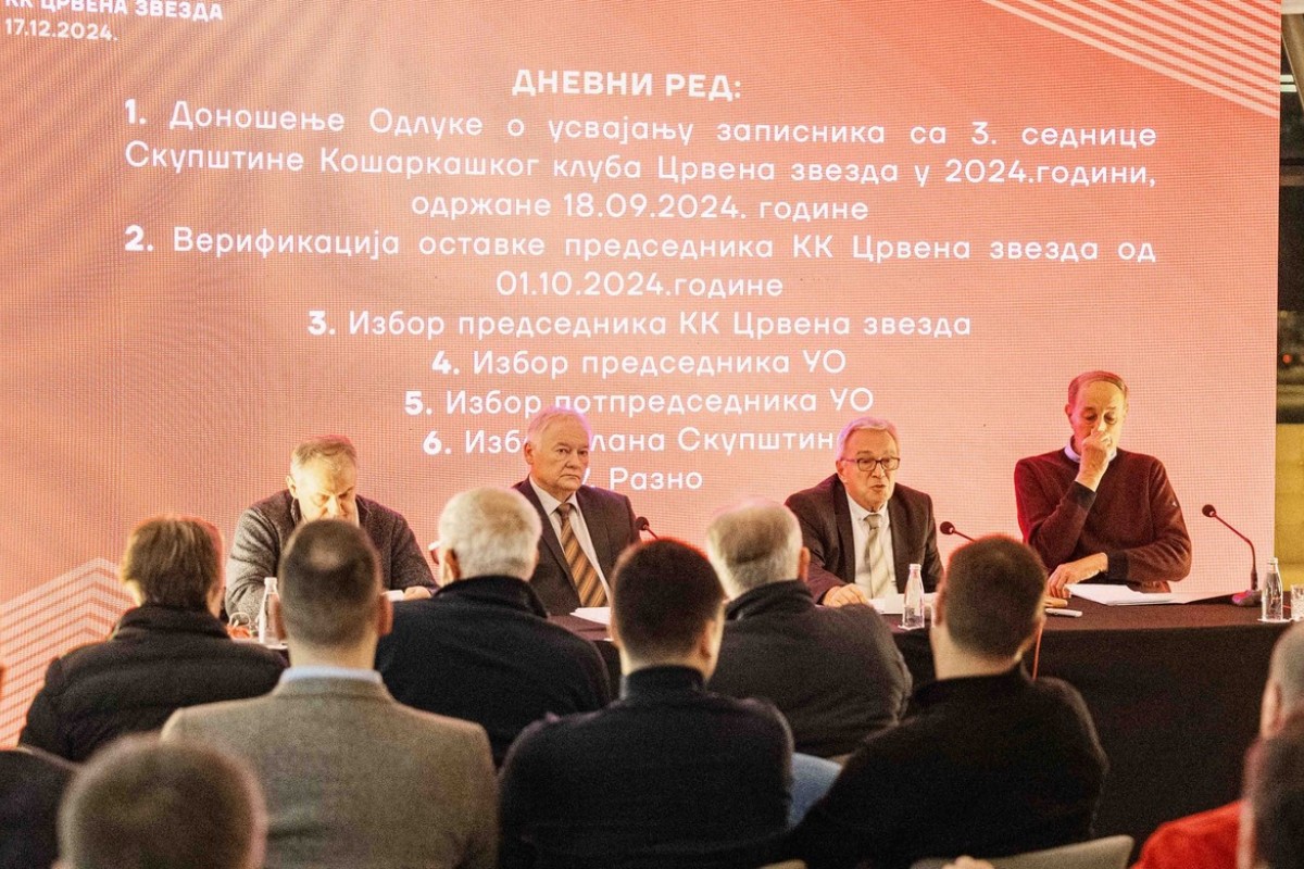 Željko Drčelić novi predsjednik Crvene zvezde