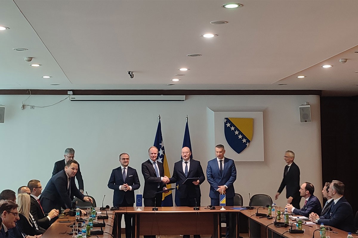 BiH parafirala sporazum sa Frontexom