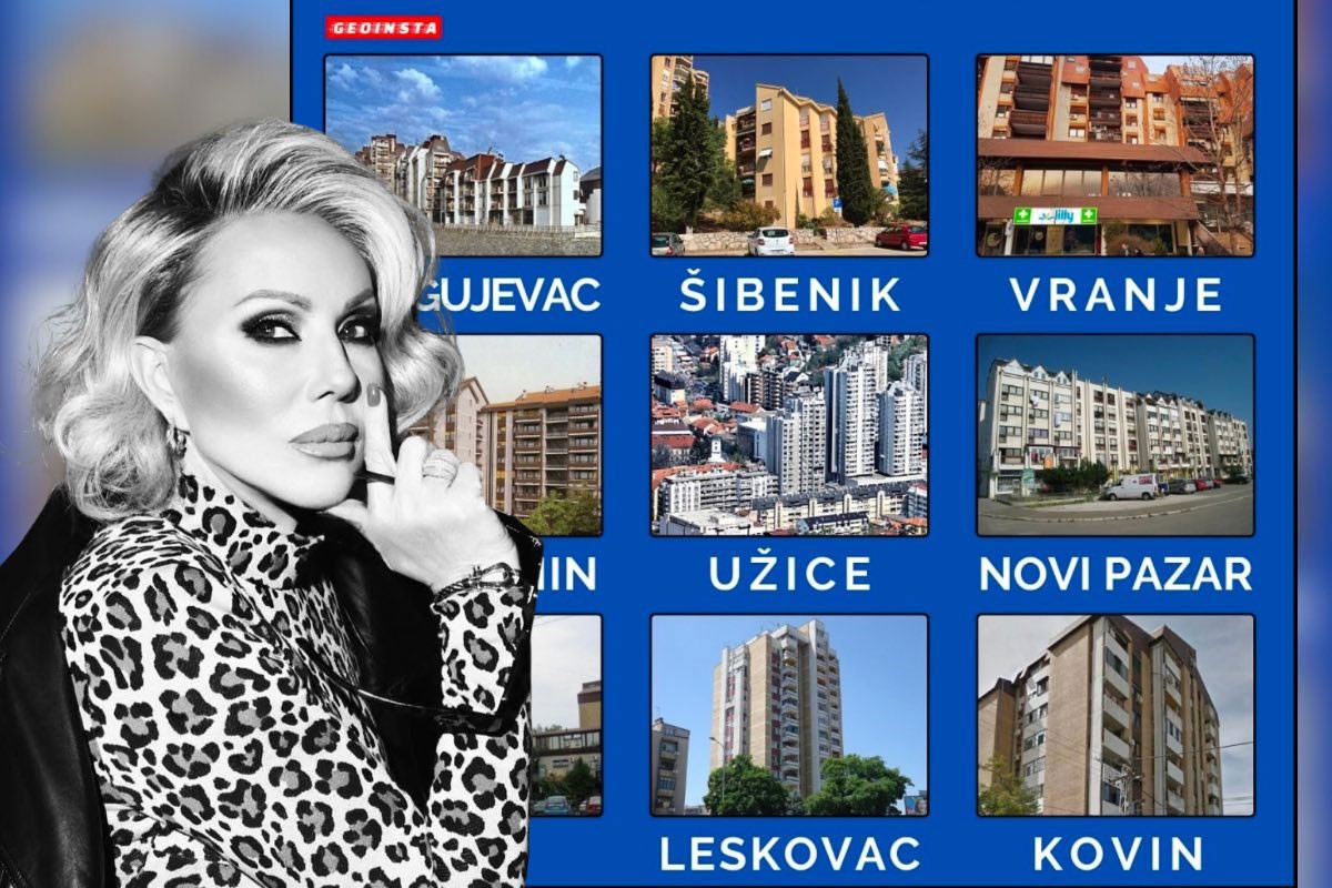 Kako su stambene zgrade od Kragujevca do Šibenika postale "Lepa Brena"