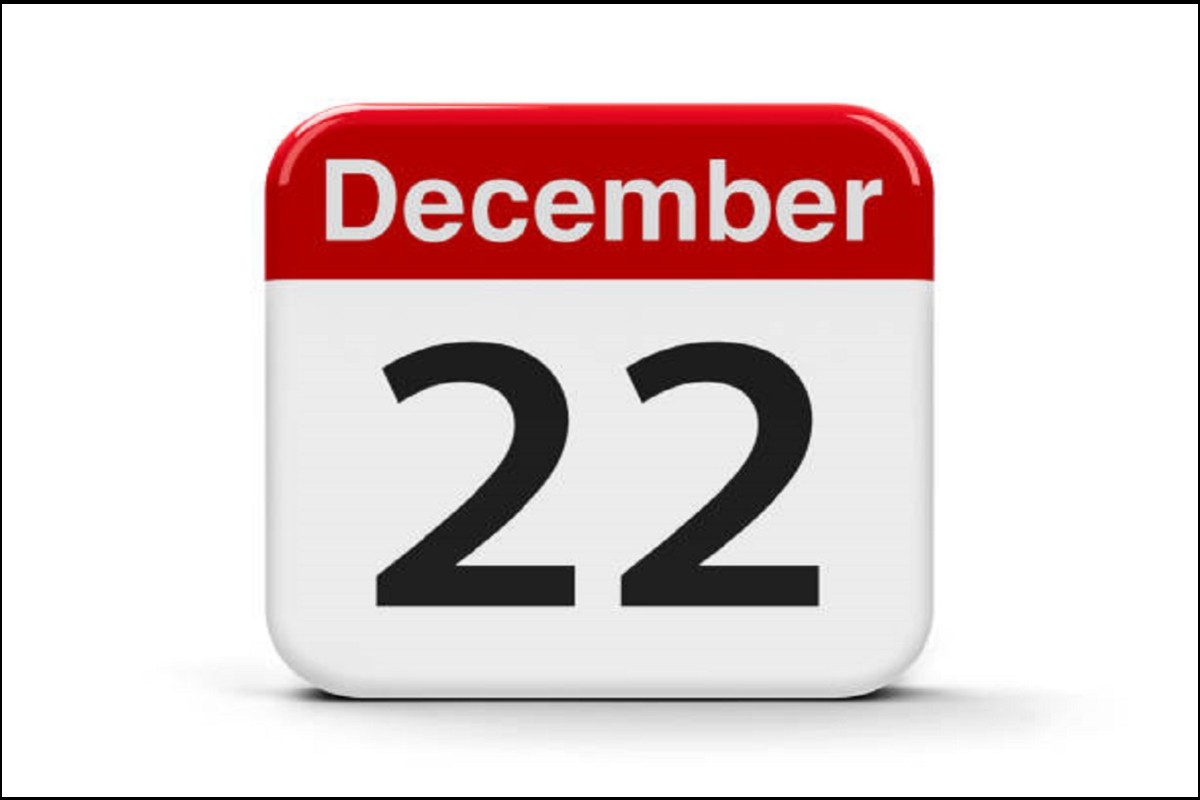 Dogodilo se na današnji datum, 22. decembar