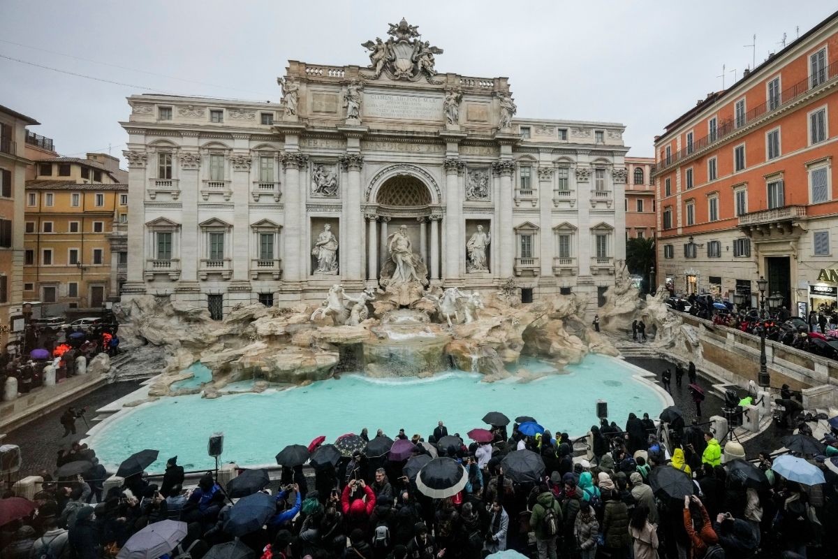 Ponovo otvorena fontana di Trevi u Rimu