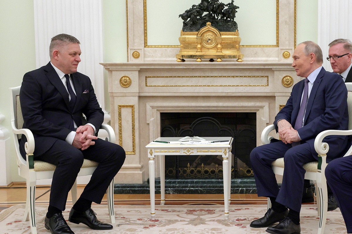 Fico na ruskom zahvalio Putinu