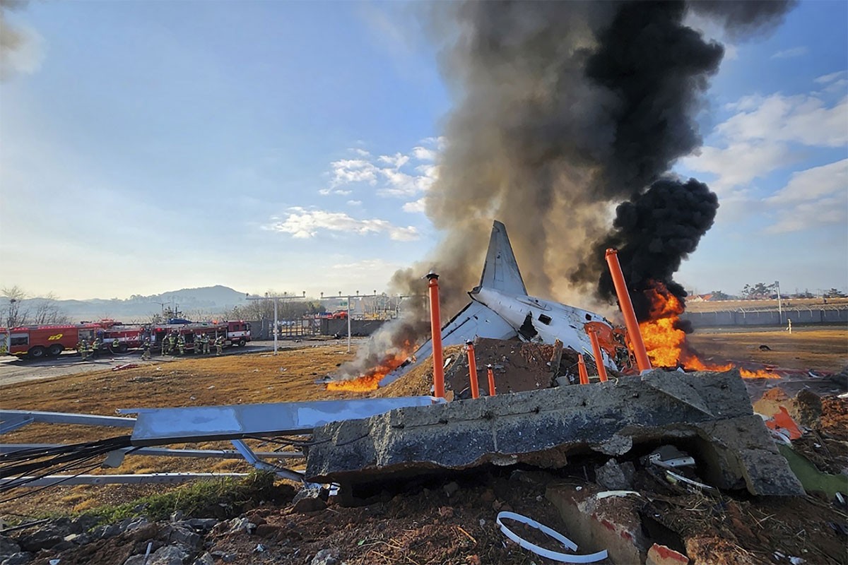 Stravična nesreća u Južnoj Koreji: Avion eksplodirao pri slijetanju, najmanje 120 mrtvih (VIDEO)