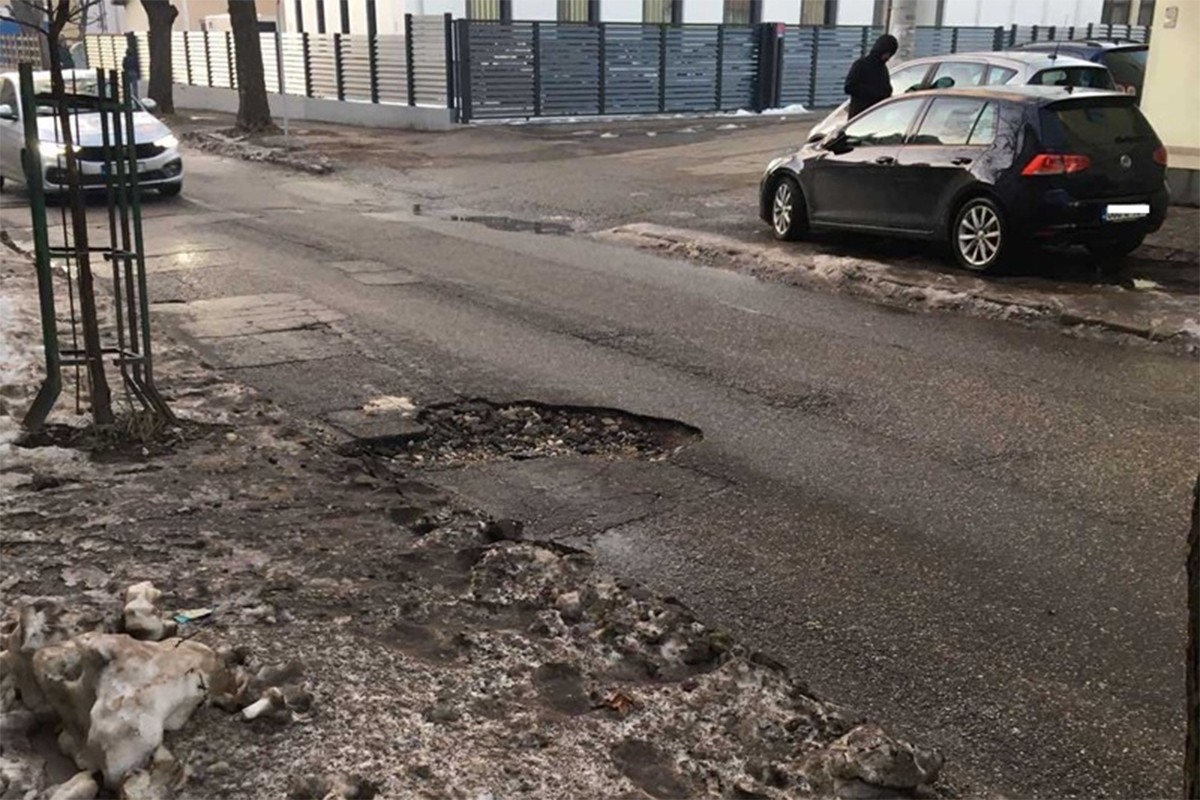 Glavobolja za vozače: Snijeg nestao, ostale rupe
