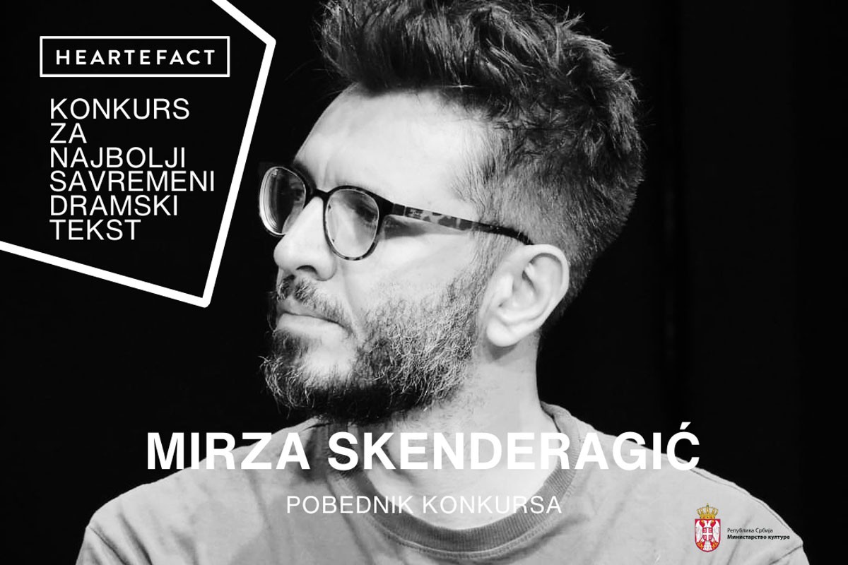 Hartefaktova nagrada za najbolji dramski tekst Mirzi Skenderagiću