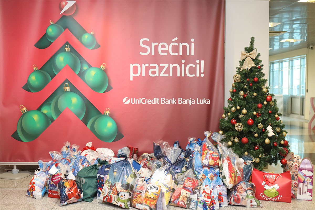 Zaposleni UniCredit banke Banja Luka i njihovi najmlađi uspješni u humanoj misiji