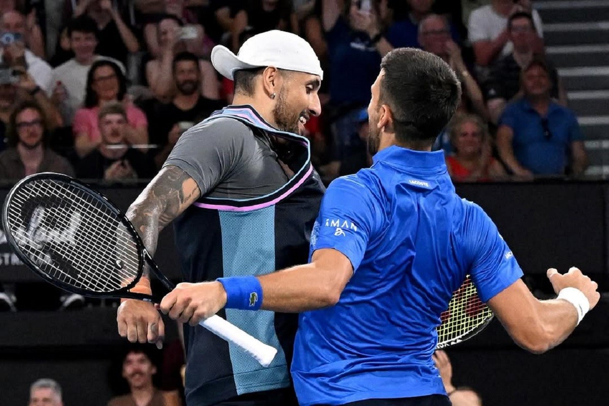 Snažne poruke: Novak i Kirjos jedan drugog motivišu