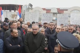 Protest u Bijeljini zbog hapšenja Ljubiše Petrovića (VIDEO)