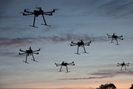 Skandinavska zemlja vježba tehnologiju rojeva dronova