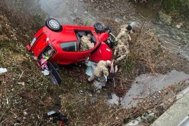 Žena sletjela s mosta, pomogli joj pripadnici Oružanih snaga (FOTO ...