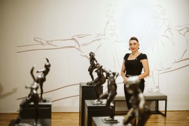 Posljednje stručno vođenje kroz izložbu "Figure u pokretu" u MSU RS