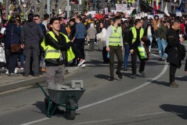 Završena blokada Autokomande u Beogradu