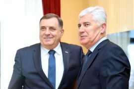 Počeo sastanak Dodika i Čovića