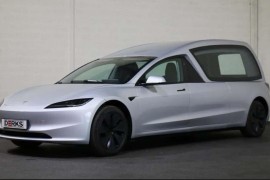 Ekološki na onaj svijet: Tesla 3 kao pogrebno vozilo (FOTO)