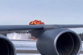 Srušio se američki borbeni avion (VIDEO)