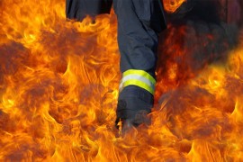 Izgorjela koliba u selu Žulj