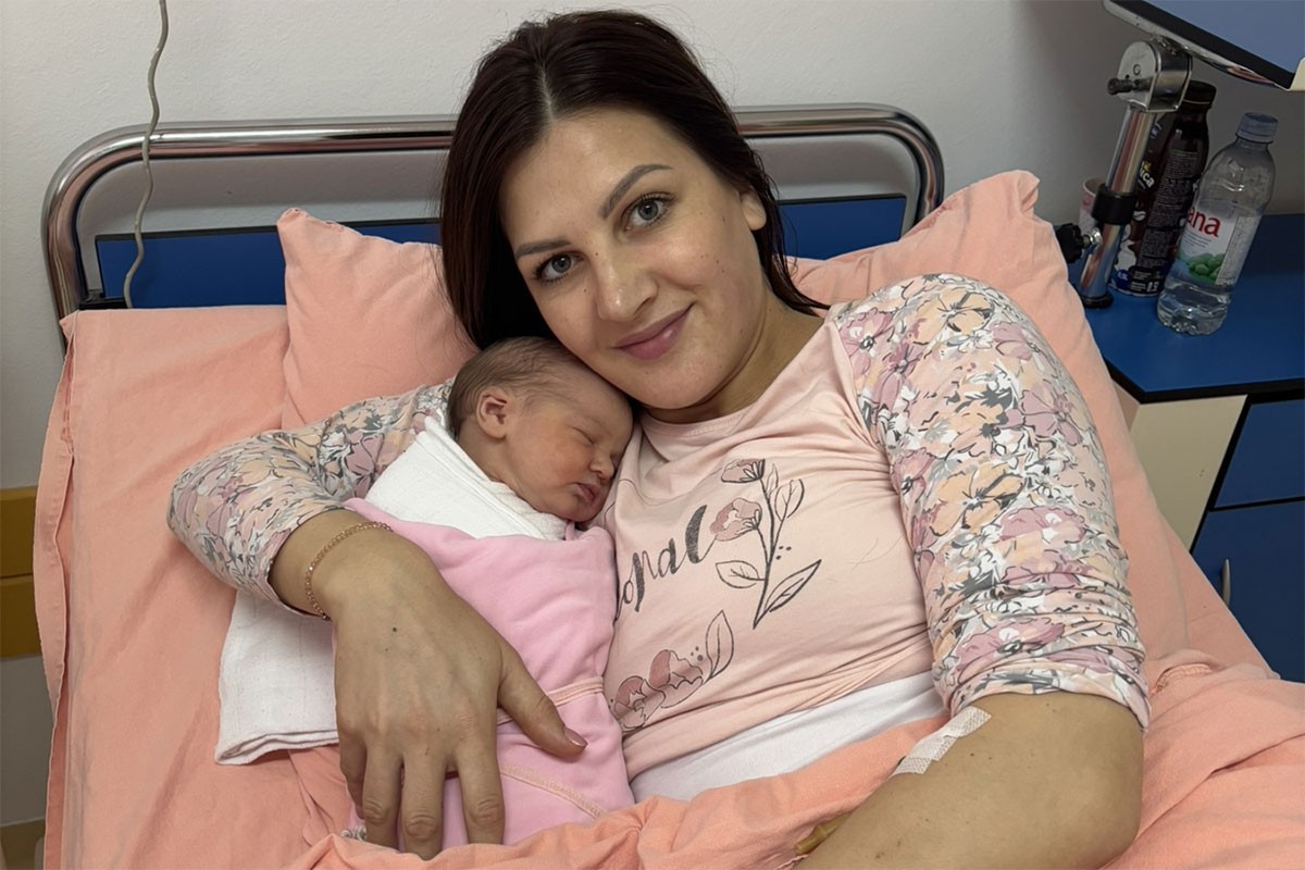 Kasija Avdalović prva hercegovačka beba u ovoj godini