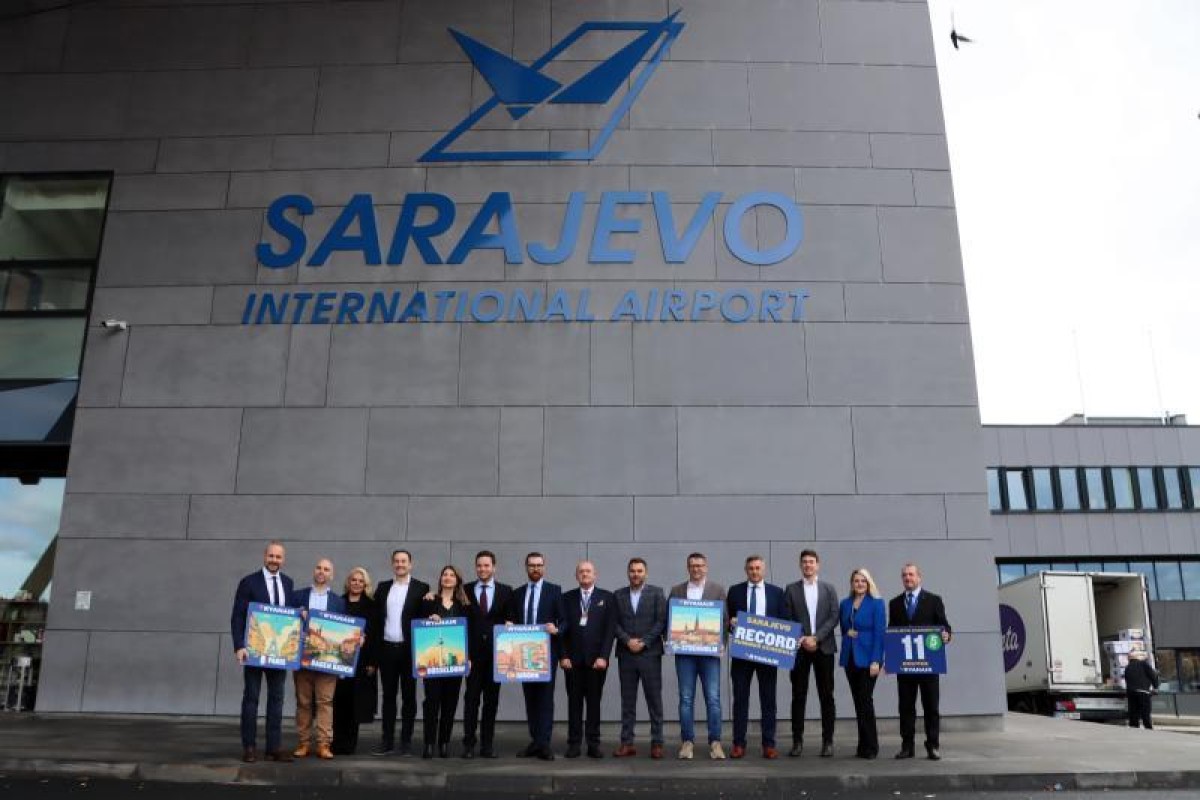 Pet novih destinacija: Ryanair udvostručuje saobraćaj u Sarajevu
