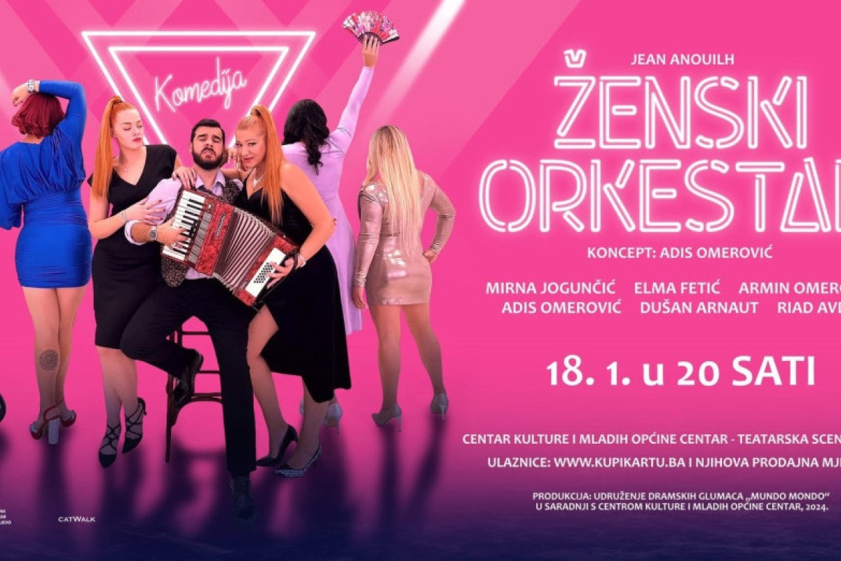 Zakazana januarska izvedba komedije "Ženski orkestar"