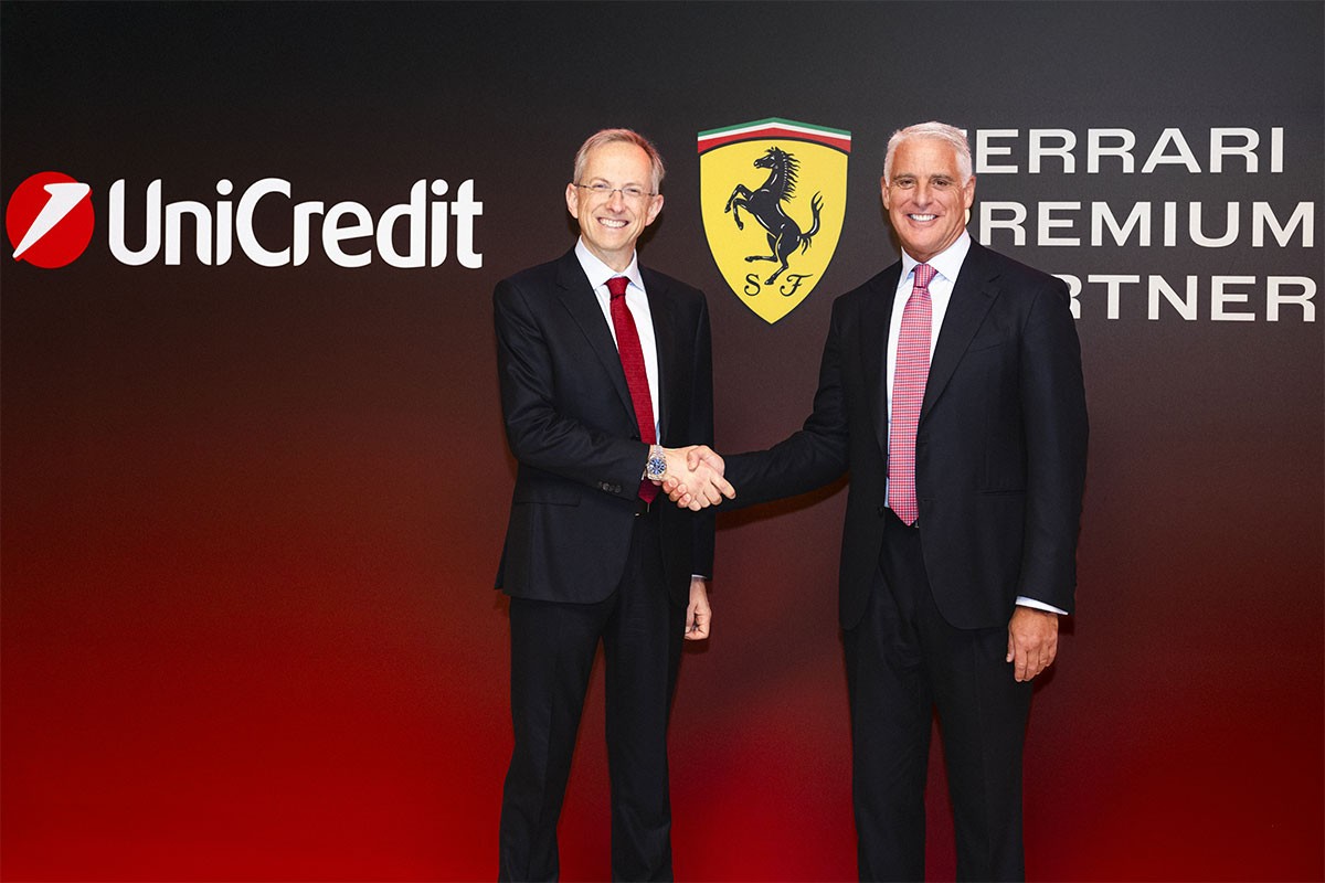 UniCredit predstavio partnerstvo sa Ferrarijem: "Bound by Passion. United in Excellence"