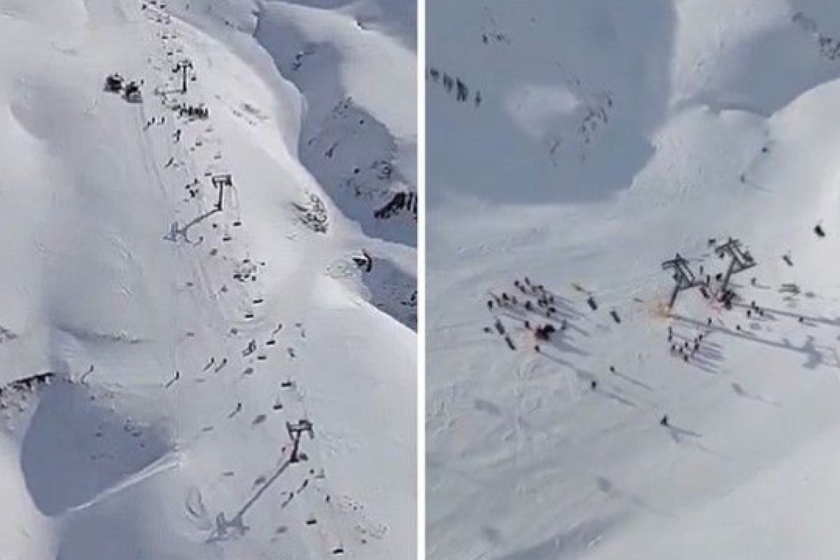 Pukla žičara, prvi snimci sa skijališta