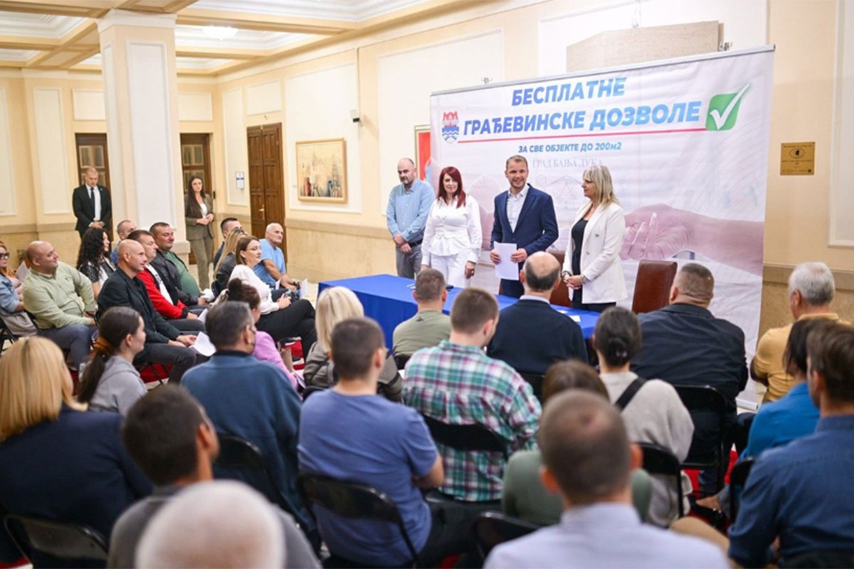 Besplatne građevinske dozvole dobilo skoro 190 porodica u Banjaluci