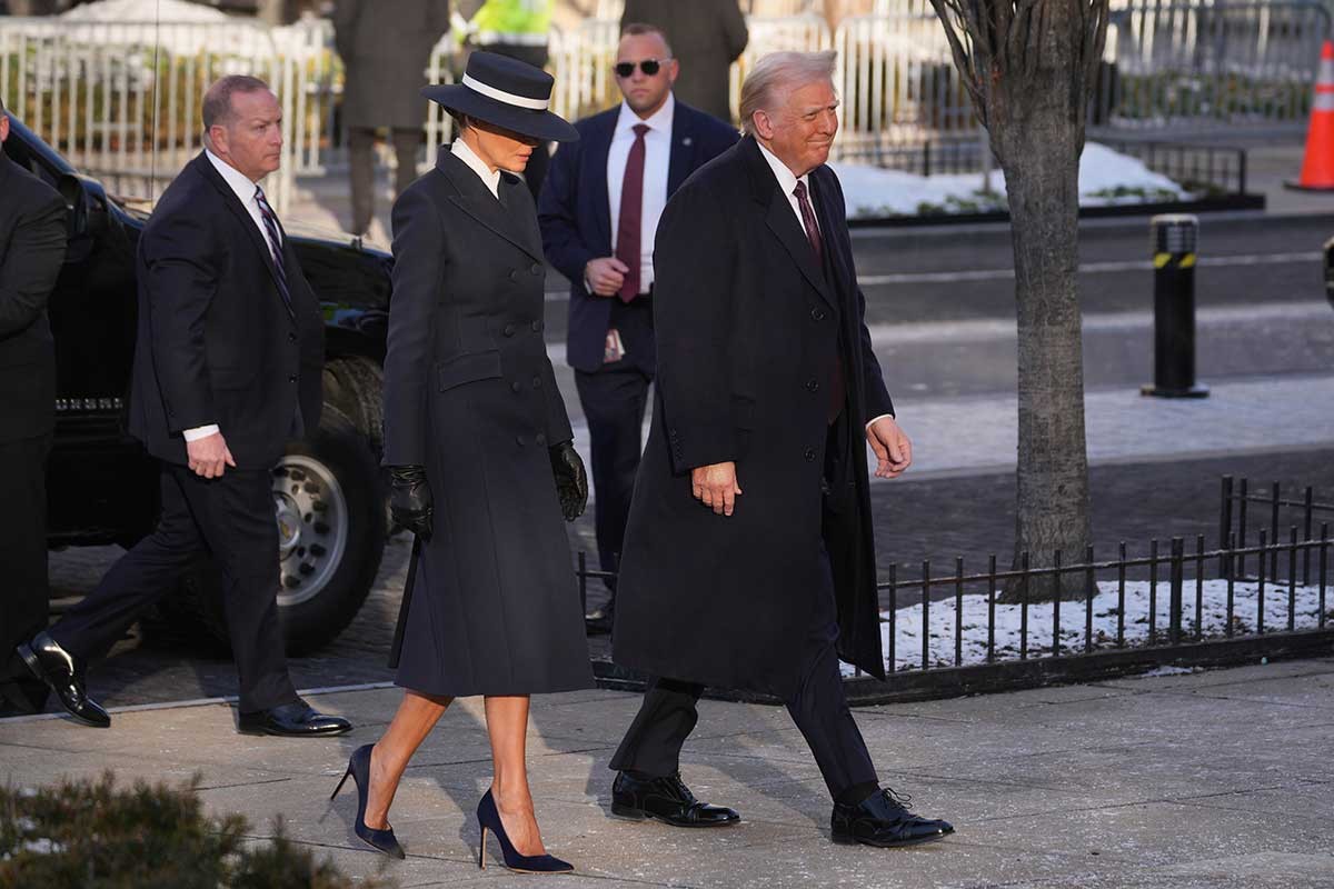 Melanija Tramp u kreaciji američkog dizajnera Adama Lipesa