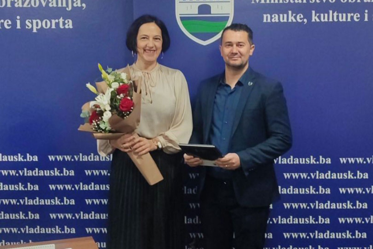 Nastavnica iz Bihaća nagrađena za najbolju inovativnu praksu