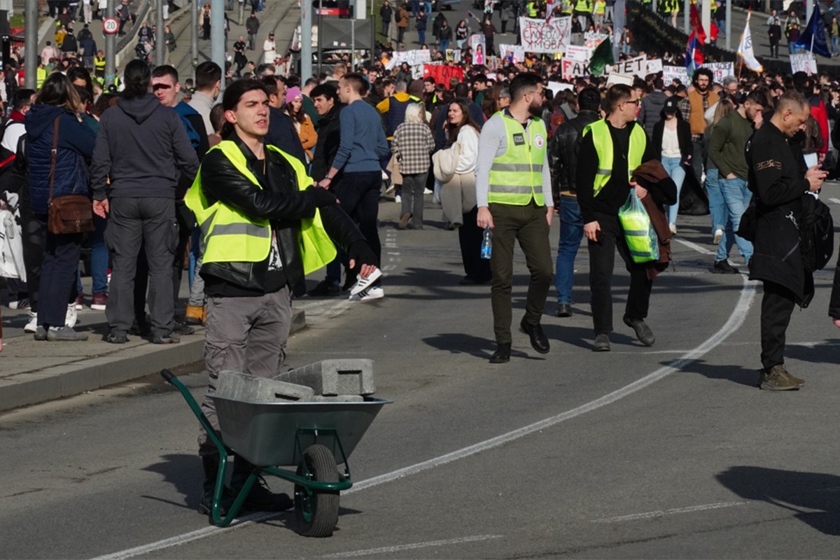 Završena blokada Autokomande u Beogradu
