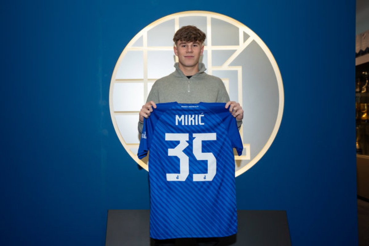 Noa Mikić potpisao ugovor sa Dinamom