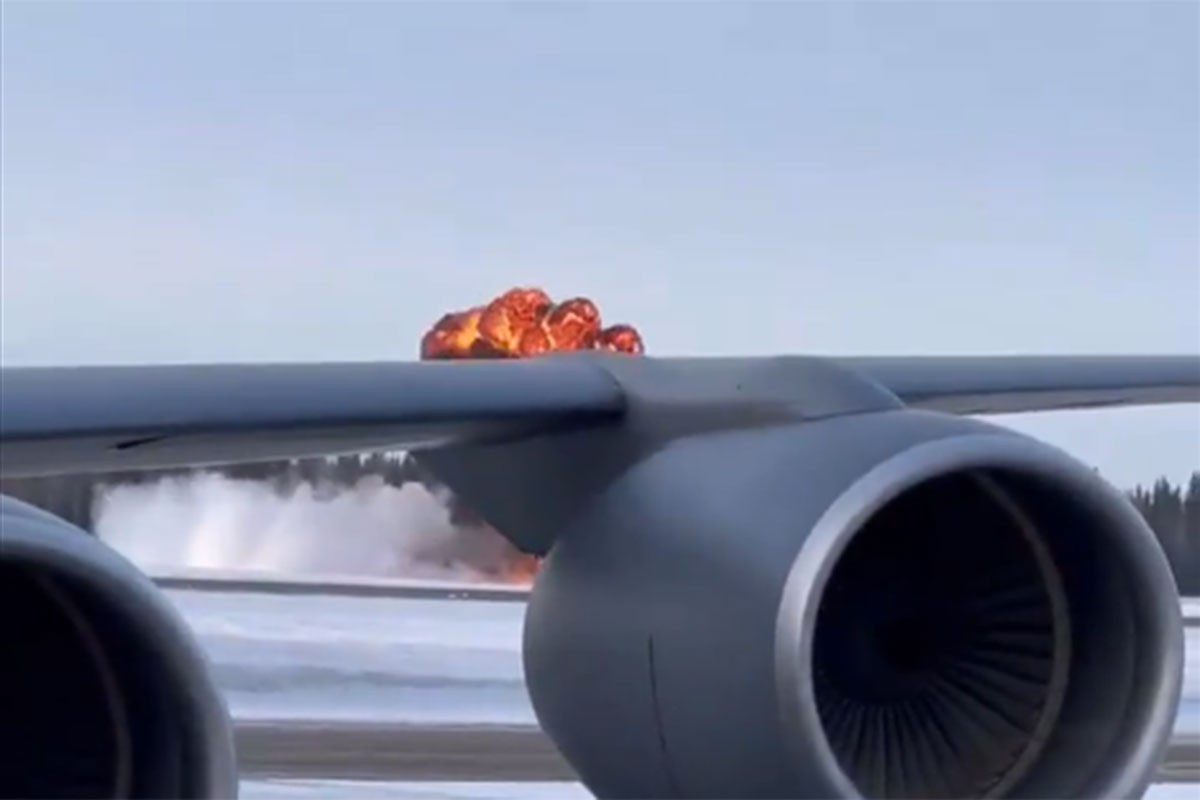 Srušio se američki borbeni avion (VIDEO)