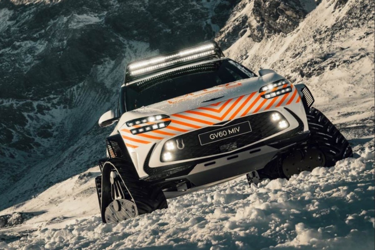 Stiže tamo gdje drugi ne mogu: Genesis GV60 ima gusjenice (FOTO, VIDEO)