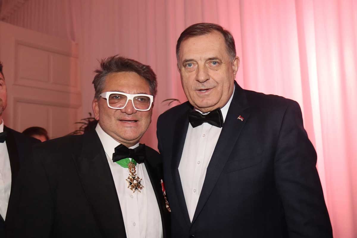 Dodik na Svetosavskom balu u Beču (FOTO)