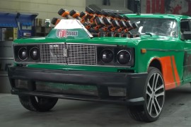 Kad Rusi naprave električni auto: Na ladu prikačili 50 bušilica ...