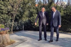 Dodik i Vučić razgovarali u Beogradu