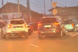Sudar u kružnom toku u Banjaluci