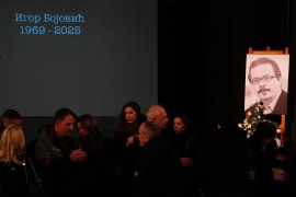 Komemoracija povodom smrti Igora Bojovića: "Tvoje rečenice bile su ...