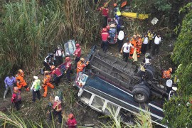 Autobus sletio s puta u Gvatemali, najmanje 55 osoba poginulo