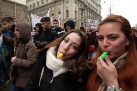 "Sretnimo se na Sretenje": Studenti iz Beograda trče štafetni maraton ...