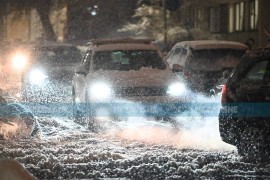 AMS Srpske: Oprez zbog snijega, saobraćaj na većini puteva otežan