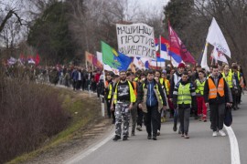 U Kragujevcu počeo protest studenata u blokadi