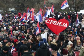 Skup u Sremskoj Mitrovici: "Oni hoće Srbiju koja će da kleči"