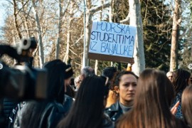 Banjalučki studenti reagovali na Dodikov govor u Sremskoj Mitrovici ...