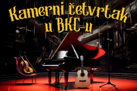 "Kamerni četvrtak u BKC-u" uz kompozicije za violinu i klavir