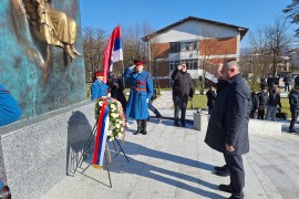 Višković i Vučević položili vijenac u Istočnom Sarajevu